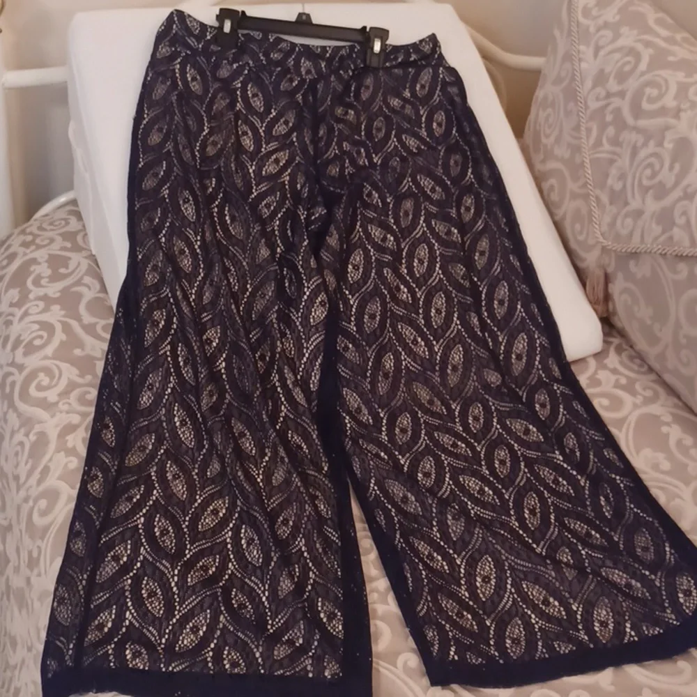 Cato lace wide leg pant - Picture 2 of 7